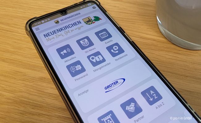 Image - Ortsapp in der Gemeinde Neuenkirchen